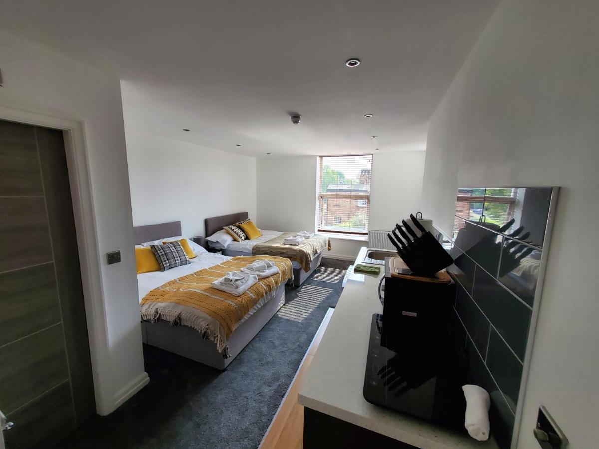 The Ashcroft Apartments Free Parking Eccles Bagian luar foto